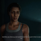 Marlene speaks to Joel (not pictured) in a moment from the game The Last of Us.